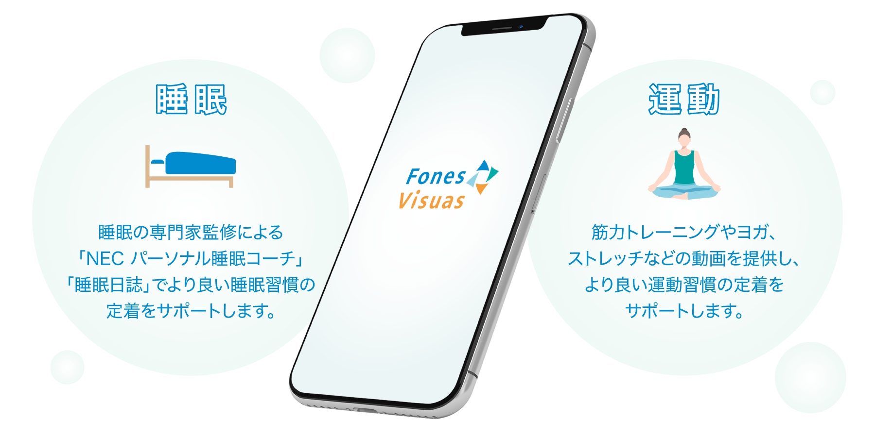 改善ニーズの高い5つの項目に関連する介入プログラムをアプリでご提供